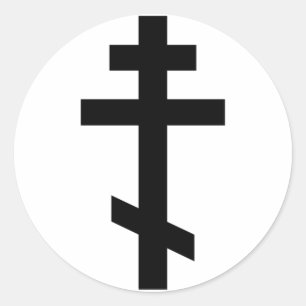 Adesivo Cruz ortodoxo russo