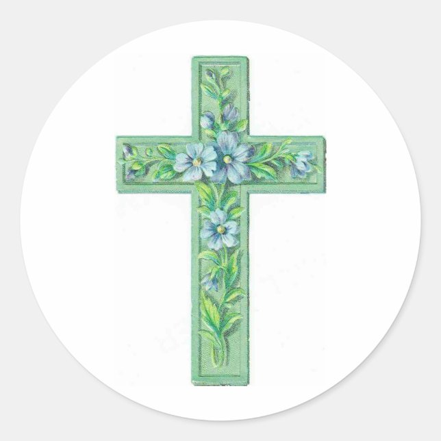 Adesivo cruz verde (Frente)