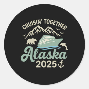 Adesivo Cruzamento Conjunto Alasca 2025 Cruise Ship Alaska