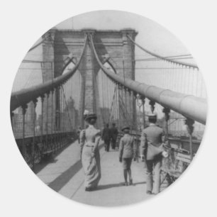 Adesivo Cruzamento da ponte de Brooklyn