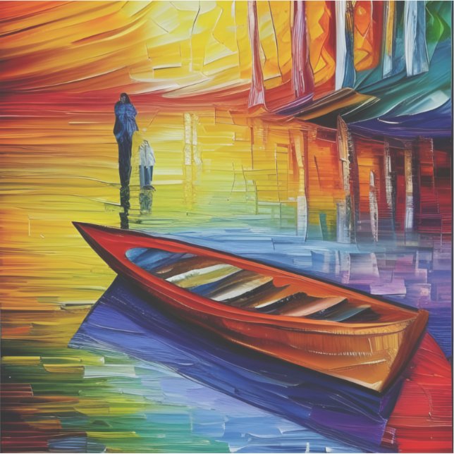 Adesivo Cruzamento Do Rio Styx — Vinil Removível (Frente)