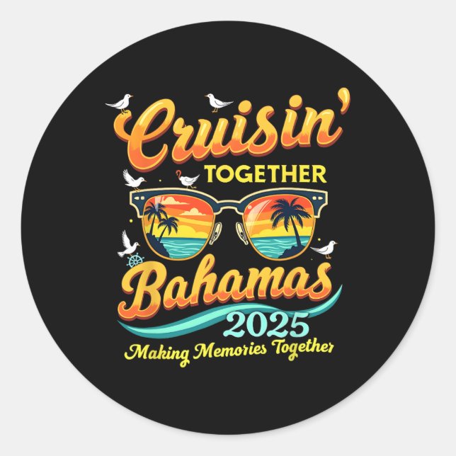 Adesivo Cruzamento Familiar De Combate Com Bahamas 2025 Tr (Frente)