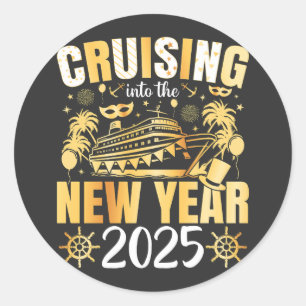 Adesivo Cruzamento no cruzeiro do ano novo 2025