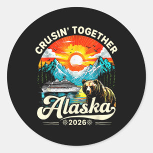 Adesivo Cruzando Juntos Cruzeiro Viagem Familiar Alaska 20