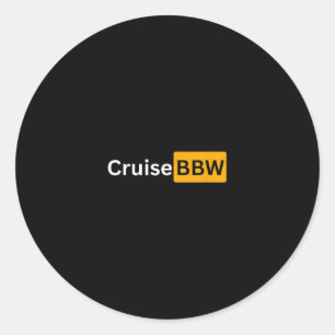 Adesivo Cruzeiro Bbw - Y Cruising Presentes de Boa Viagem