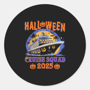 Adesivo Cruzeiro da Equipe de Halloween 2025 Viagem do Abó