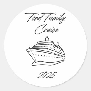 Adesivo Cruzeiro da Família Ford 2025