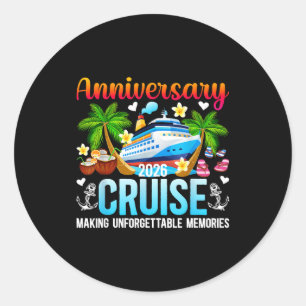 Adesivo Cruzeiro de Aniversário Criando Memórias Marido
