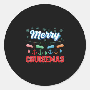 Adesivo Cruzeiro de Natal da Família Merry Cruisemas 2025
