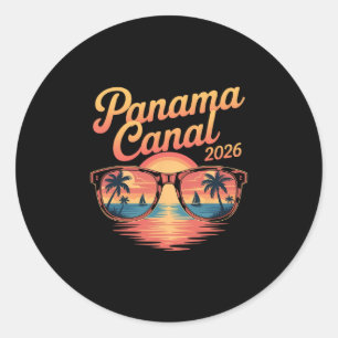Adesivo Cruzeiro do Canal do Panamá 2026 Viagem em Família