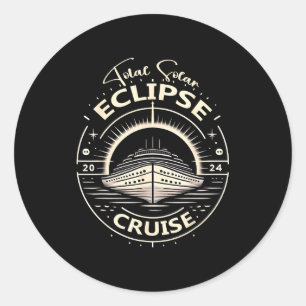 Adesivo Cruzeiro Eclipse 2024 Engraçado Eclipse Solar Tota