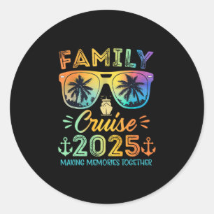 Adesivo Cruzeiro em Família 2025 Viagem de Férias Família