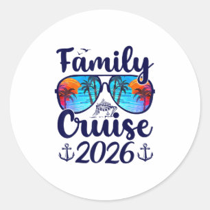 Adesivo Cruzeiro em Família 2026 Férias da Família Combina