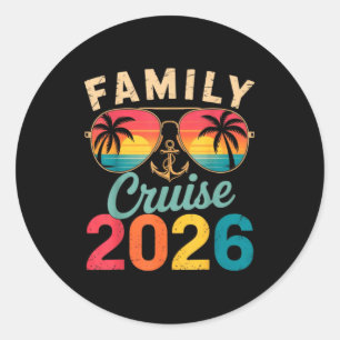 Adesivo Cruzeiro em Família Férias de Verão 2026