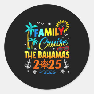 Adesivo Cruzeiro em Família nas Bahamas 2025 Verão Férias
