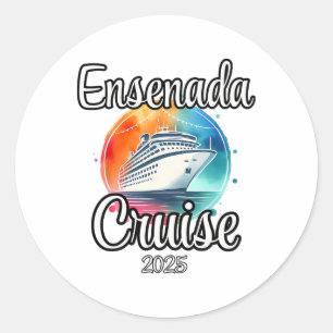 Adesivo Cruzeiro Ensenada 2025 Férias Familiares Coordenid