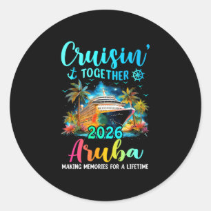 Adesivo Cruzeiro juntos aruba 2026 cruzeiro familiar