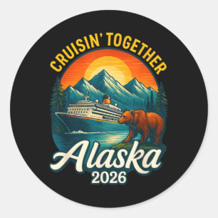 Adesivo Cruzeiro no Alasca 2026 Cruisin Together Correspon