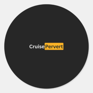 Adesivo Cruzeiro Tarado - Presentes de Boas Viagens em Cru