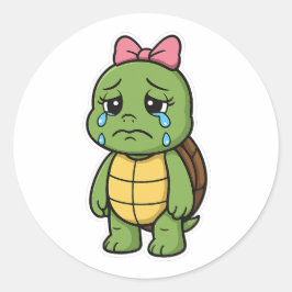 Adesivo Crying turtle