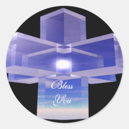 Adesivo Crystal Cross Sticker