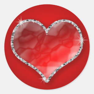 Adesivo Crystal Heart