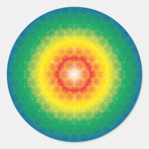 Adesivo Crystal Mandala