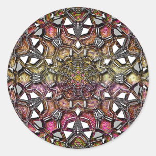 Adesivo Crystal Mandala Metálico
