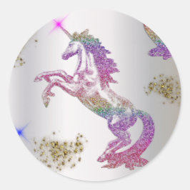 Adesivo Crystal Rainbow Unicorns