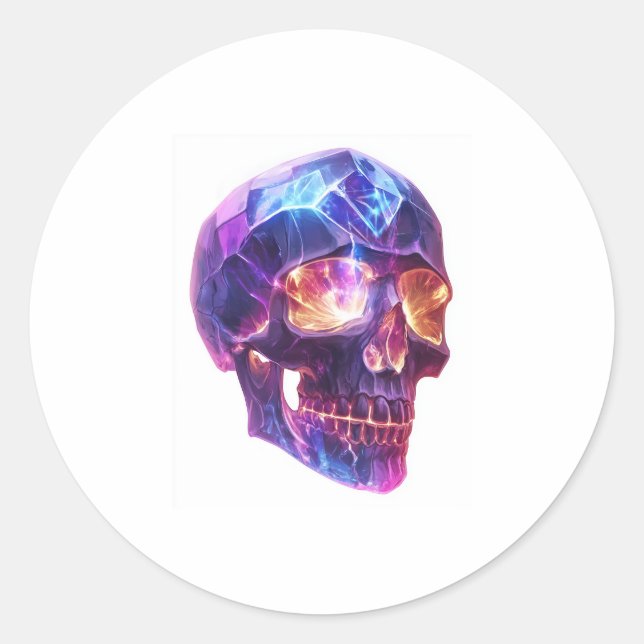 Adesivo Crystal Skull Entity (Frente)