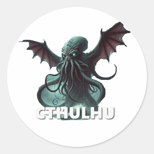 Adesivo Cthulhu (Frente)