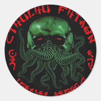 Adesivo Cthulhu Fhtagn Sticker