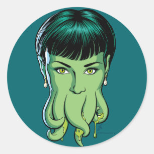 Adesivo Cthulhu Girl Sticker