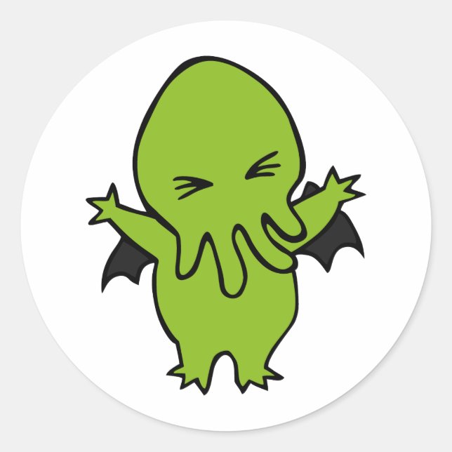 Adesivo Cthulie (Frente)