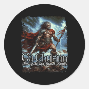 Adesivo Cu Chulainn Celtic Irish Mythology War Deus