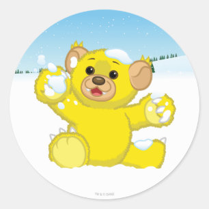 Adesivo Cub macio amarelo
