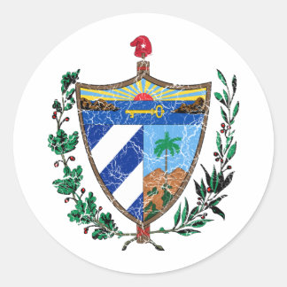 Adesivo Cuba Casaco de Armas