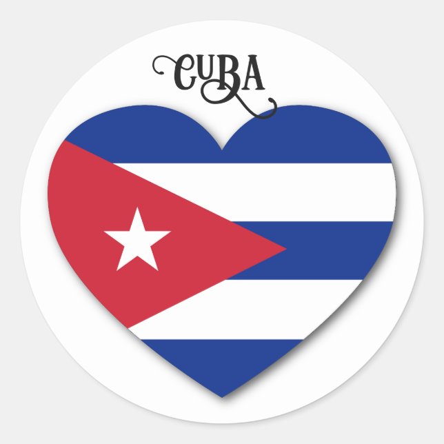Adesivo Cuba Love (Frente)