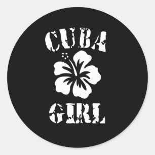 Adesivo Cuba Pink Girl