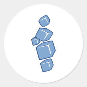 Adesivo Cubos de gelo