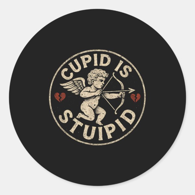 Adesivo Cud Is Stud Hate Valentines Anti Valentine Stud Cu (Frente)
