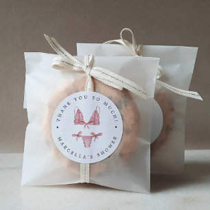 Adesivo Cuecas & Palomas Lingerie Obrigada