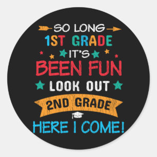 Adesivo Cuidado Com O segundo Aqui Eu Volto Às Crianças Da