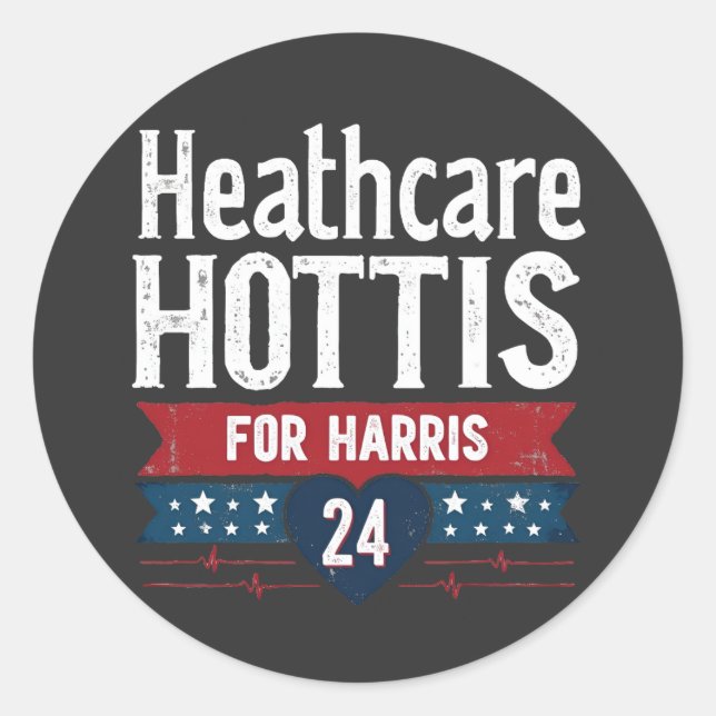 Adesivo Cuidados De Saúde Para A Enfermeira Harris 24 Kama (Frente)