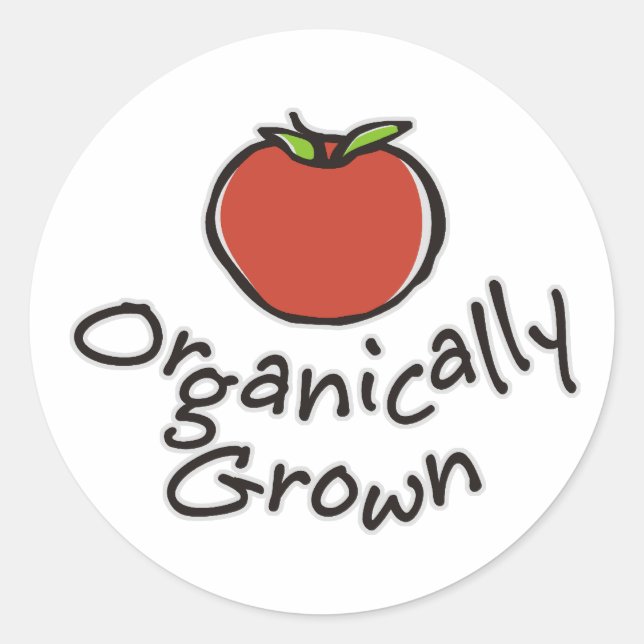 Adesivo Cultivado Organicamente (Frente)