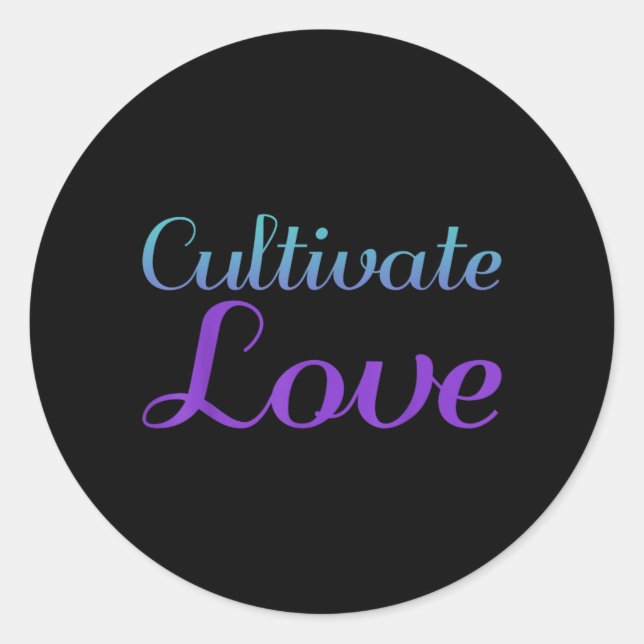 Adesivo Cultive a Prevenção do Amor (Frente)