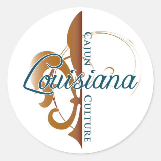 Adesivo Cultura cajun (Frente)