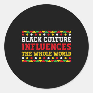 Adesivo Cultura Negra Influencia Todo O Mundo Negra Seu