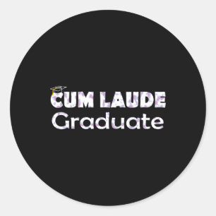 Adesivo Cum Laude Formando Cl De 2025 Graduação 2025 Seni