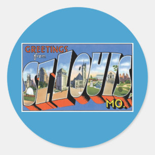 Adesivo Cumprimentos de St Louis, MO!